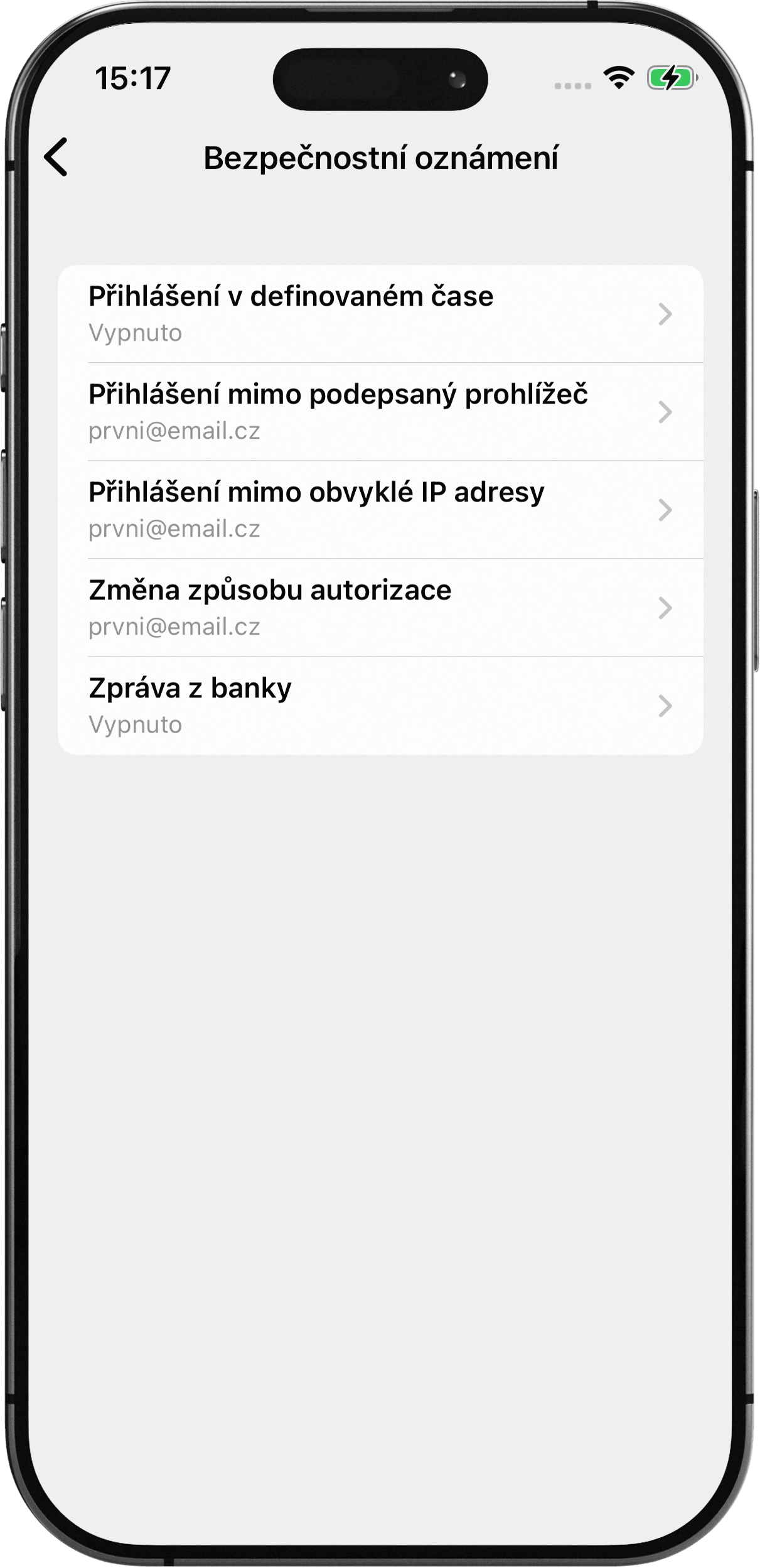 Bezpečnostné upozornenia v Smartbankingu